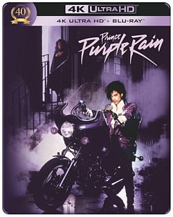 Purple Rain 1984 Blu-ray / 4K Ultra HD + Blu-ray (40th Anniversary Steelbook) - Volume.ro