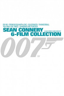 James Bond: Sean Connery 6-Film Collection Library Case  Blu-Ray / 4k