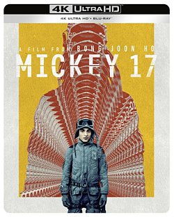 Mickey 17 2024 Blu-ray / 4K Ultra HD + Blu-ray (Steelbook) - Volume.ro