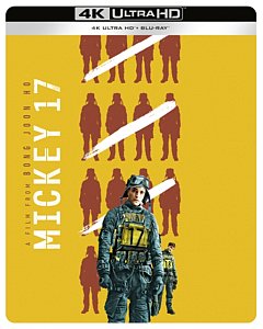 Mickey 17 2024 Blu-ray / 4K Ultra HD + Blu-ray (Steelbook)