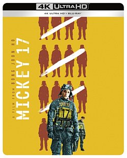 Mickey 17 2024 Blu-ray / 4K Ultra HD + Blu-ray (Steelbook) - Volume.ro