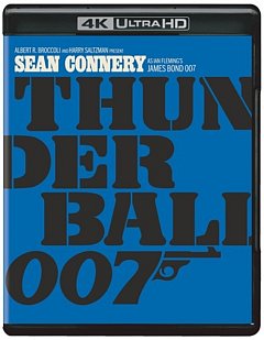 Thunderball 1965 Blu-ray / 4K Ultra HD