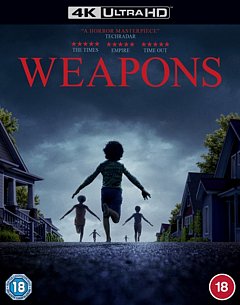 Weapons 2025 Blu-ray / 4K Ultra HD