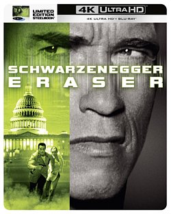 Eraser 1996 Blu-ray / 4K Ultra HD + Blu-ray (Limited Edition Steelbook) - Volume.ro