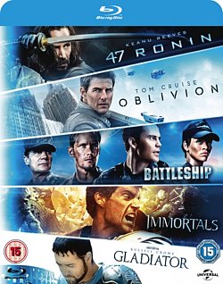 47 Ronin/Oblivion/Battleship/Immortals/Gladiator 2013 Blu-ray - Volume.ro