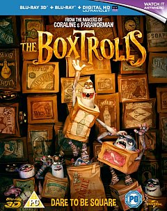 The Boxtrolls 2014 Blu-ray / 3D Edition + 2D Edition - Triple Play
