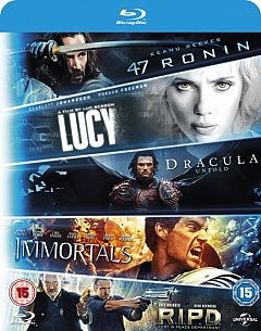 47 Ronin/R.I.P.D./Immortals/Dracula Untold/Lucy 2014 Blu-ray / Box Set