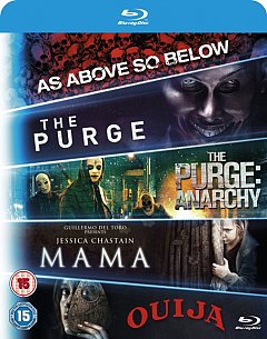 Mama/The Purge/The Purge: Anarchy/Ouija/As Above, So Below 2014 Blu-ray / Box Set
