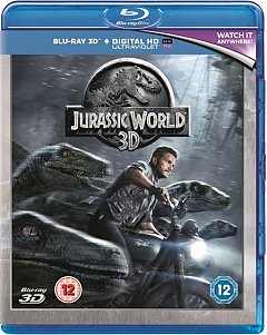 Jurassic World 2015 Blu-ray / 3D Edition + Digital HD UltraViolet Copy