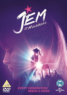 Jem and the Holograms 2015 DVD