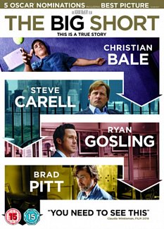 The Big Short 2016 DVD