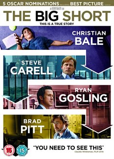 The Big Short 2016 DVD