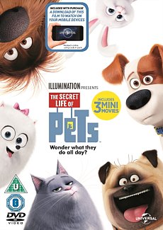 The Secret Life of Pets 2016 DVD
