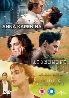 Anna Karenina/Atonement/Pride and Prejudice 2012 DVD