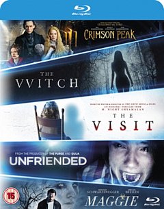 The Witch/Crimson Peak/Maggie/The Visit/Unfriended 2015 Blu-ray