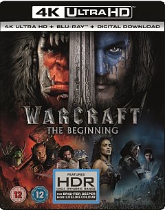 Warcraft: The Beginning 2016 Blu-ray / 4K Ultra HD + Blu-ray + Digital HD