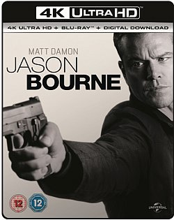 Jason Bourne 2016 Blu-ray / 4K Ultra HD + Blu-ray + Digital Download - Volume.ro