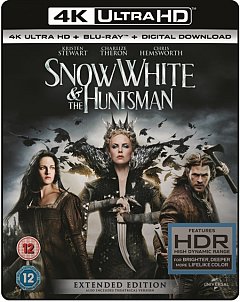 Snow White and the Huntsman: Extended Version 2012 Blu-ray / 4K Ultra HD + Blu-ray + Digital Download