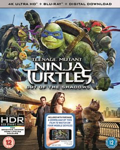 Teenage Mutant Ninja Turtles: Out of the Shadows 2016 Blu-ray / 4K Ultra HD + Blu-ray + Digital Download