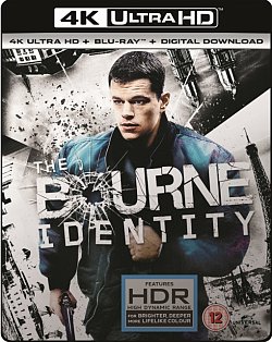 The Bourne Identity 2002 Blu-ray / 4K Ultra HD + Blu-ray - Volume.ro