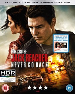 Jack Reacher - Never Go Back 2016 Blu-ray / 4K Ultra HD + Blu-ray - Volume.ro