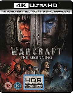 Warcraft: The Beginning 2016 Blu-ray / 4K Ultra HD + Blu-ray (Red Tag)