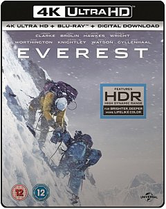 Everest 2015 Blu-ray / 4K Ultra HD + Blu-ray + Digital Download (Red Tag)