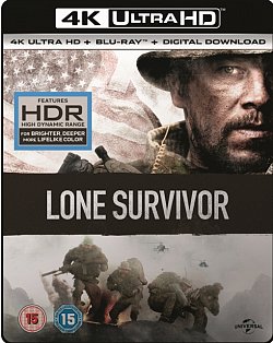 Lone Survivor 2014 Blu-ray / 4K Ultra HD + Blu-ray + Digital Download (Red Tag) - Volume.ro