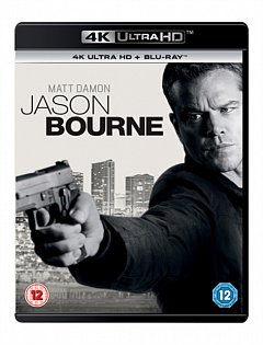 Jason Bourne 2016 Blu-ray / 4K Ultra HD + Blu-ray (Red Tag)