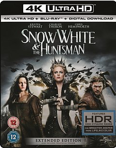 Snow White and the Huntsman 2012 Blu-ray / 4K Ultra HD + Blu-ray + Digital Download (Red Tag)