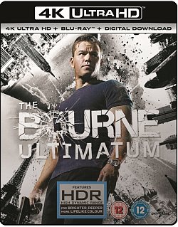 The Bourne Ultimatum 2007 Blu-ray / 4K Ultra HD + Blu-ray (Red Tag) - Volume.ro