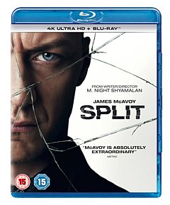 Split 2016 Blu-ray / 4K Ultra HD + Blu-ray