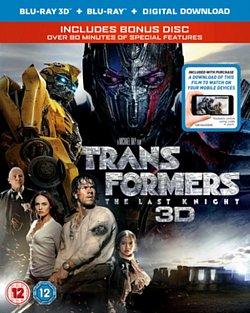 Transformers - The Last Knight 2017 Blu-ray / 3D Edition with 2D Edition + Digital Download - Volume.ro
