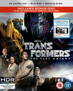 Transformers - The Last Knight 2017 Blu-ray / 4K Ultra HD + Blu-ray + Digital Download