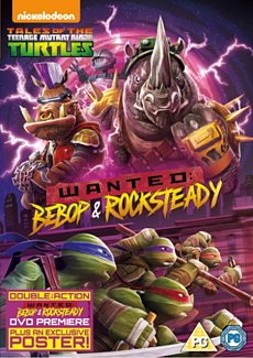 Teenage Mutant Ninja Turtles: Wanted - Bebop and Rocksteady 2017 DVD