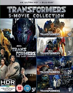 Transformers: 5-movie Collection 2017 Blu-ray / 4K Ultra HD + Blu-ray - Volume.ro