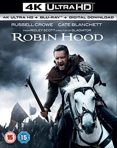 Robin Hood 2010 Blu-ray / 4K Ultra HD + Blu-ray