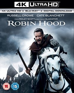 Robin Hood 2010 Blu-ray / 4K Ultra HD + Blu-ray + Digital Download - Volume.ro