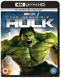 The Incredible Hulk 2008 Blu-ray / 4K Ultra HD + Blu-ray
