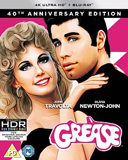 Grease 1978 Blu-ray / 4K Ultra HD + Blu-ray (40th Anniversary) - Volume.ro