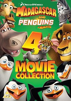 Madagascar and Penguins of Madagascar: 4-movie Collection 2012 DVD / Box Set