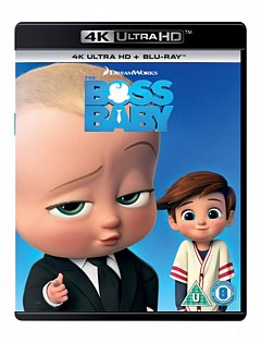 The Boss Baby 2017 Blu-ray / 4K Ultra HD + Blu-ray
