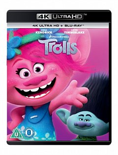 Trolls 2016 Blu-ray / 4K Ultra HD + Blu-ray