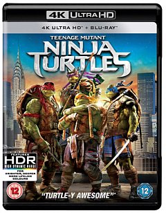 Teenage Mutant Ninja Turtles 2014 Blu-ray / 4K Ultra HD + Blu-ray
