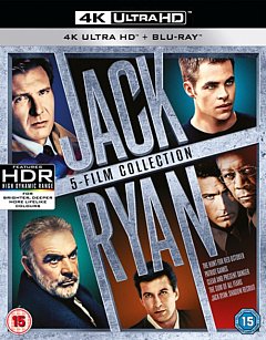 Jack Ryan: 5-film Collection 2013 Blu-ray / 4K Ultra HD + Blu-ray