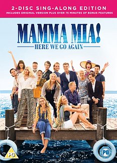 Mamma Mia! Here We Go Again 2018 DVD / with Digital Download (Sing-Along Edition)