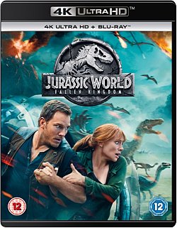 Jurassic World - Fallen Kingdom 2018 Blu-ray / 4K Ultra HD + Blu-ray - Volume.ro