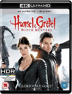 Hansel and Gretel: Witch Hunters 2013 Blu-ray / 4K Ultra HD + Blu-ray