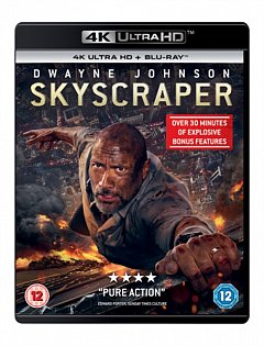 Skyscraper 2018 Blu-ray / 4K Ultra HD + Blu-ray + Digital Download