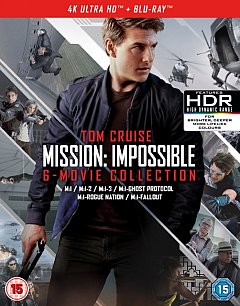 Mission: Impossible - The 6-movie Collection 2018 Blu-ray / 4K Ultra HD + Blu-ray